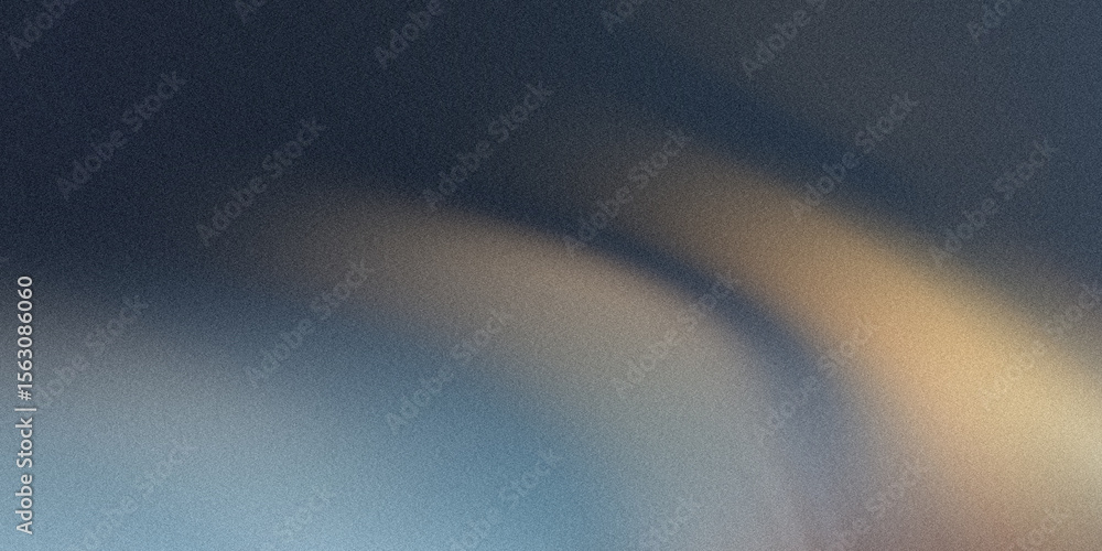Aufkleber a grainy abstract background presents a blend of blue and brown tones in a soft gradient, creating a