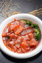 Braised Squid with Abalone Sauce