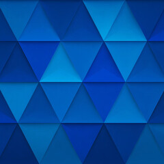A blue background with blue triangles