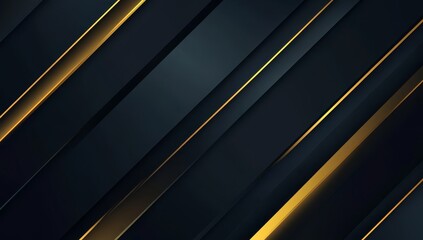 Diagonal gold lines on dark background graphic design
