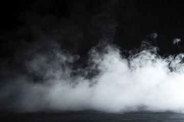 Abstract smoky background, studio shot, dark scene
