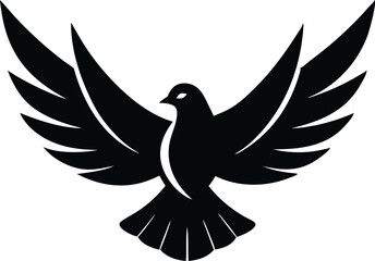 dove of peace vector