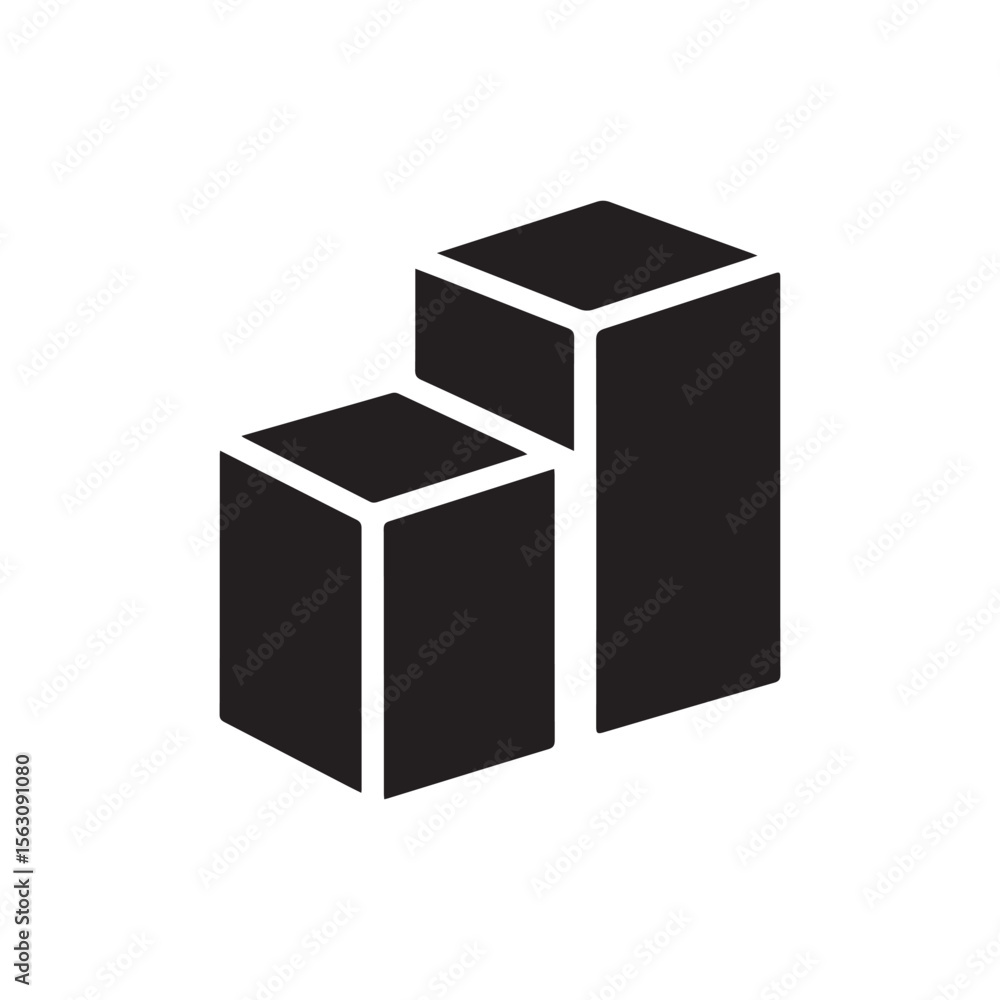 Poster object group icon isolated. simple vector icon on white background