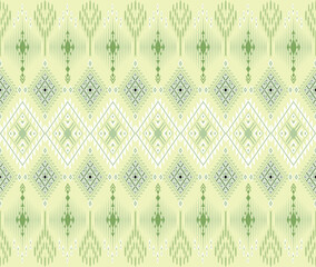 Geometric Thai Pattern - Ethnic Design Art Print