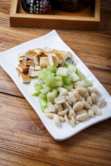 Cold Vegetarian Three-diced