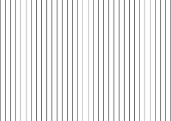 Seamless pattern of vertical black lines on a white background isolated on white background