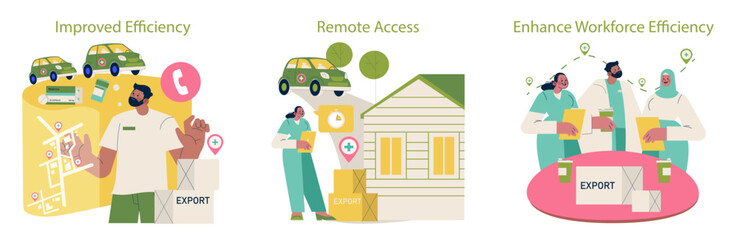 Delivery Enhancement and Remote Access Workflow Efficiency