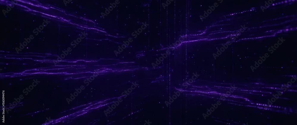 Aufkleber a stunning abstract background featuring vibrant purple lines and light trails, creating a sense of 
