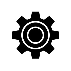 Preferences Icon Vector in Flat and Minimal Design