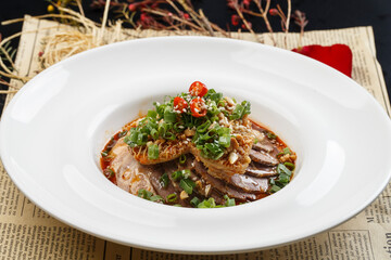 Spicy Braised Beef Tripe