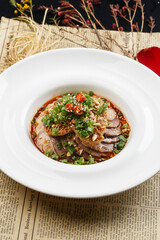 Spicy Braised Beef Tripe