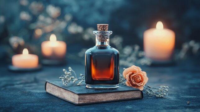 A dark elixir in a spiked bottle