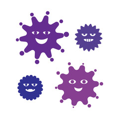 ウイルスのイラスト