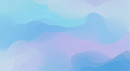 Abstract Pastel Blue and Purple Watercolor Background Texture