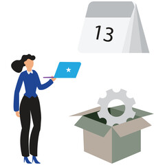 Businesswoman Virtual Reality Experience – VR Headset, Immersive Business Tech, Future Workplace Interaction