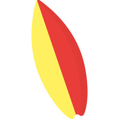 Surfing Board Illustration