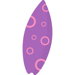 Surfing Board Illustration