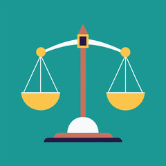 Scales of Justice Symbol of Law and Equality