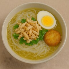 chicken soto typical Indonesian food