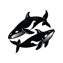 vector illustration of a fish