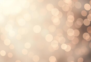 Obraz premium Elegant wedding invitation card design with bokeh bubbles on light background, cover, poster