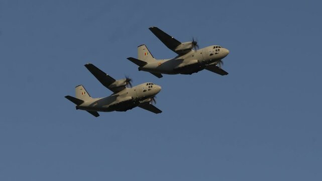 The Alenia C-27J Spartan is a military transport aircraft developed and manufactured by Leonardo's Aircraft Division (formerly Alenia Aermacchi until 2016)