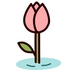 Flowers and freshness 