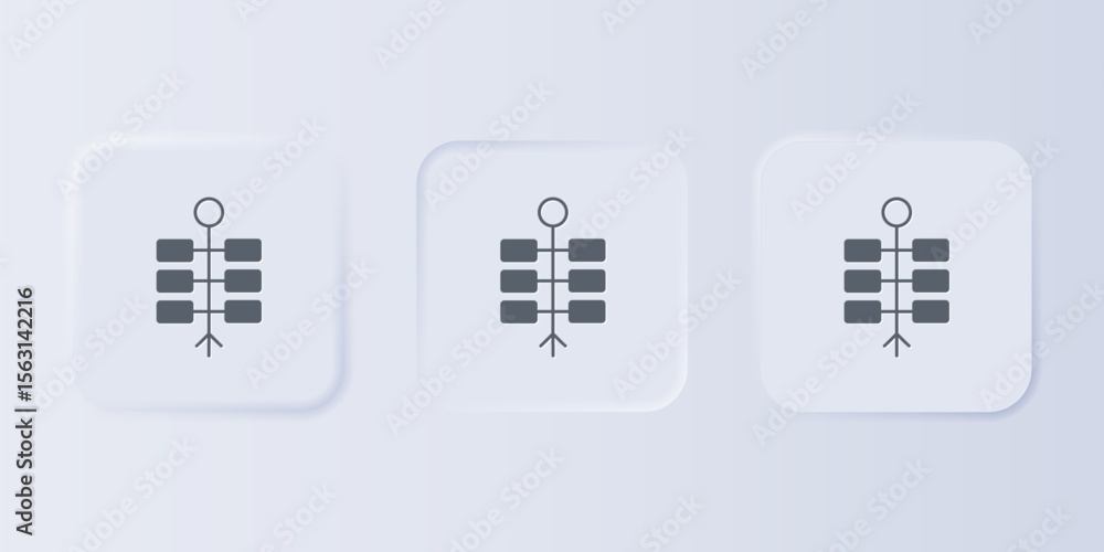 Poster grey firework icon isolated on grey background. concept of fun party. explosive pyrotechnic symbol. 