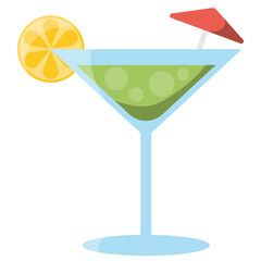 Cocktail Drink Illustration