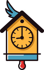 Whimsical Cuckoo Clock: A Timeless Charm in Artful Design