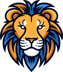 Majestic Lion Head Logo: A Symbol of Strength and Royalty
