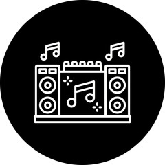 Dj booth Icon