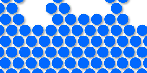 Seamless pattern of blue polka dots with transparent background. suit Kurt digital design motif colorful wallpaper illustration, traditional design. wall decorated blue mosaic tiles texture background