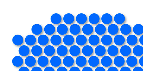 Seamless pattern of blue polka dots with transparent background. suit Kurt digital design motif colorful wallpaper illustration, traditional design. wall decorated blue mosaic tiles texture background