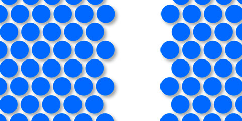 Seamless pattern of blue polka dots with transparent background. suit Kurt digital design motif colorful wallpaper illustration, traditional design. wall decorated blue mosaic tiles texture background