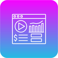 Video stats Icon