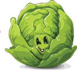 cabbage vector art