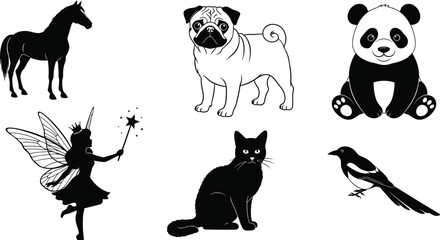 Obraz premium Stock vector icons set design for creative projects and graphic design needs