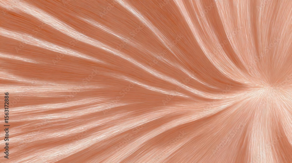 Poster abstract digital art piece that appears to be a close-up of a flower-like shape. the petals of the f