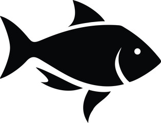 Fish silhouette, Fish silhouette set