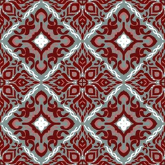 seamless damask pattern