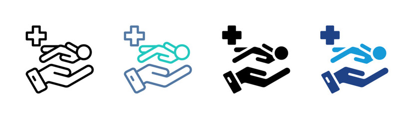 Obraz premium Patient Care Icon