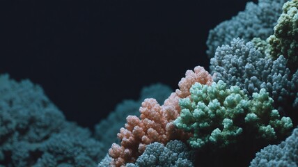 Underwater coral resembles mystical candy floss, evoking Ocean Day wonder and deep-sea biodiversity celebrations