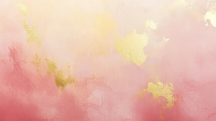 Soft blush pink and gold gradient background, delicate, smooth, warm, elegant, dreamy, color scheme blush pink and gold, soft transitions.