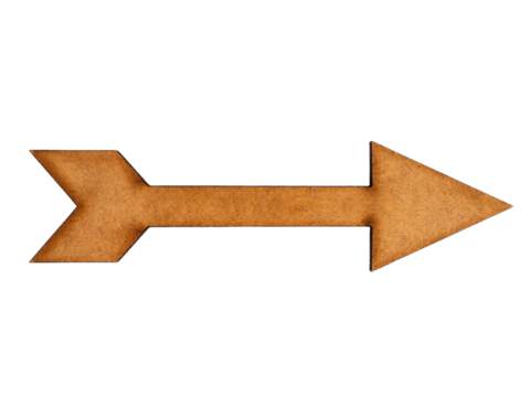 A sleek 3D render of an arrow pointing up, a powerful symbol of growth and success in business and market achievement