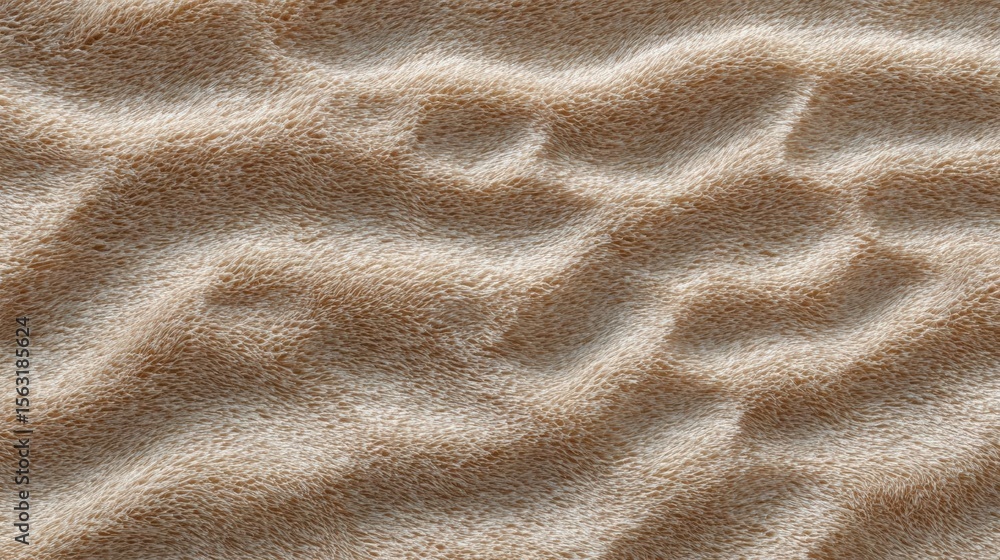 Poster close-up of a textured surface. the surface appears to be made of a soft, plush material, possibly a