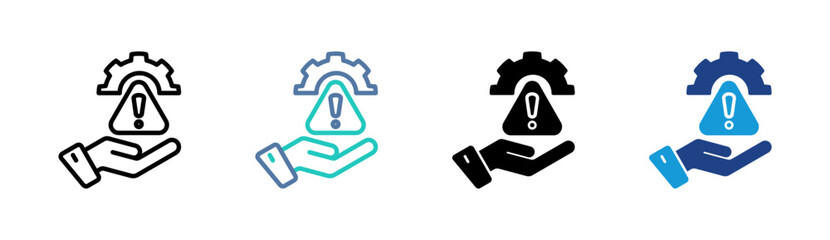 Risk Management Icon