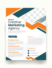 Social Media Marketing Flyer Design, Digital Strategy Agency Flyer, Corporate Marketing Flyer Template, Creative Business Promotion Flyer