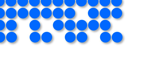 Seamless pattern of blue polka dots with transparent background. suit Kurt digital design motif colorful wallpaper illustration, traditional design. wall decorated blue mosaic tiles texture background