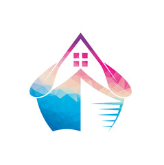 boat home logo beautiful logo